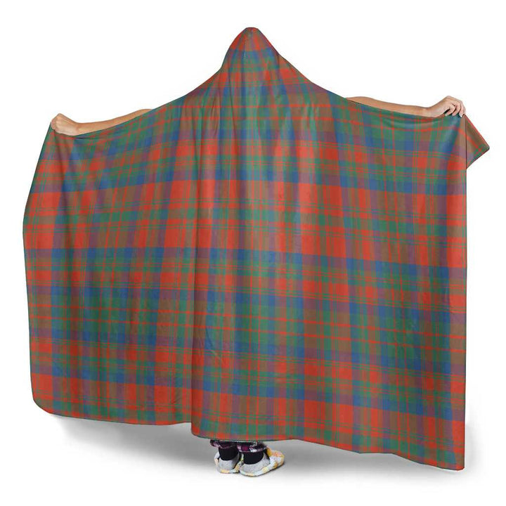Scottish Matheson Ancient Clan Tartan Hooded Blanket Tartan Plaid 3