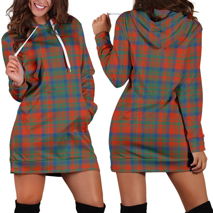 Scottish Matheson Ancient Clan Tartan Hoodie Dress