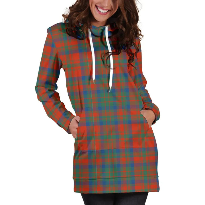 Scottish Matheson Ancient Clan Tartan Hoodie Dress