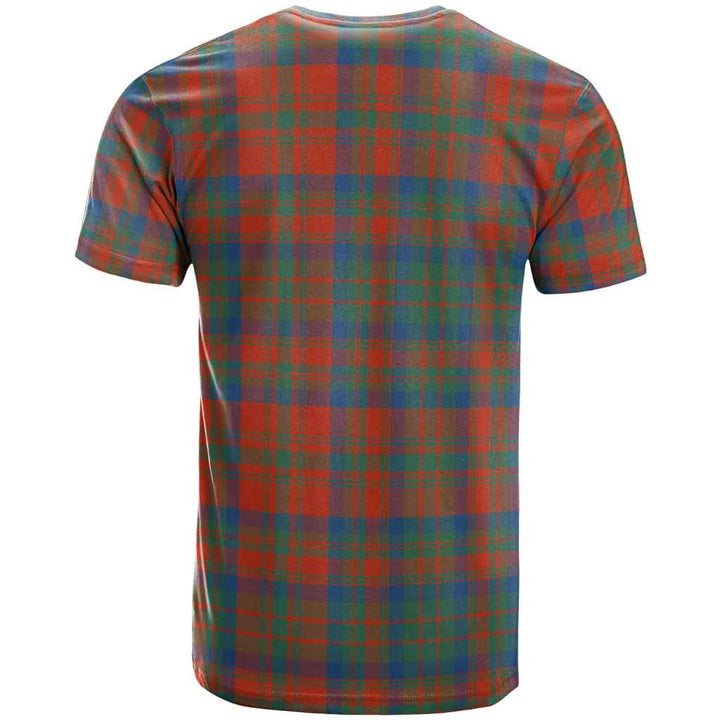 Scottish Matheson Ancient Clan Tartan T-Shirt Back Side Tartan Plaid