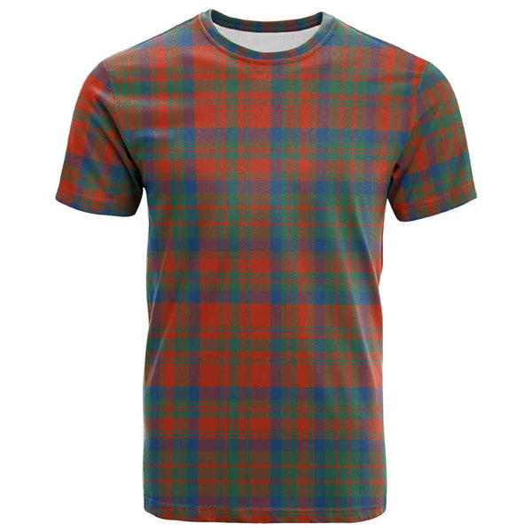 Scottish Matheson Ancient Clan Tartan T-Shirt Front Side Tartan Plaid