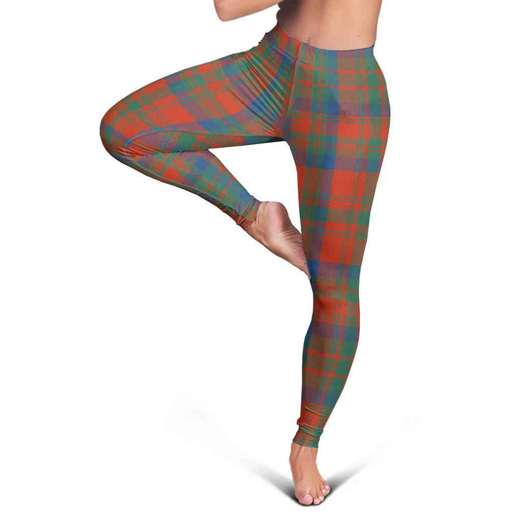Scottish Matheson Ancient Clan Tartan Women Leggings Tartan Plaid 5