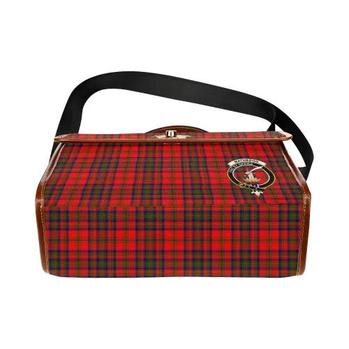 Scottish Matheson Clan Crest Tartan Waterproof Canvas Bag Tartan Plaid 5