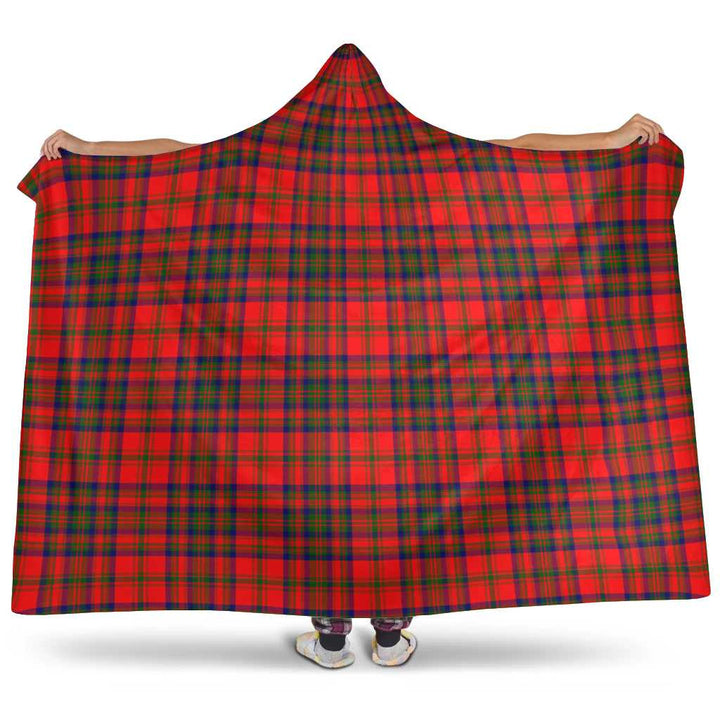Scottish Matheson Modern Clan Tartan Hooded Blanket Tartan Plaid 1