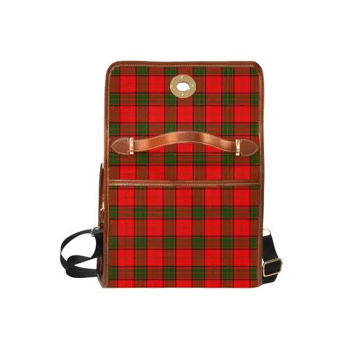 Scottish Maxwell Clan Crest Tartan Waterproof Canvas Bag Tartan Plaid 6