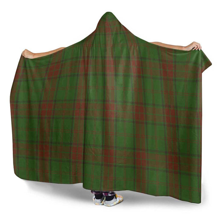 Scottish Maxwell Hunting Clan Tartan Hooded Blanket Tartan Plaid 3