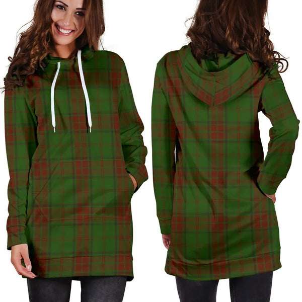Scottish Maxwell Hunting Clan Tartan Hoodie Dress