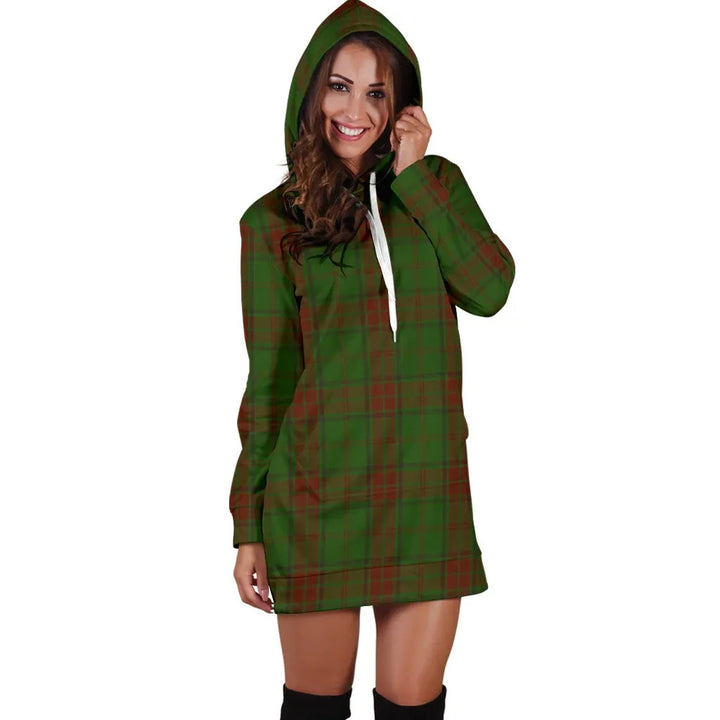 Scottish Maxwell Hunting Clan Tartan Hoodie Dress