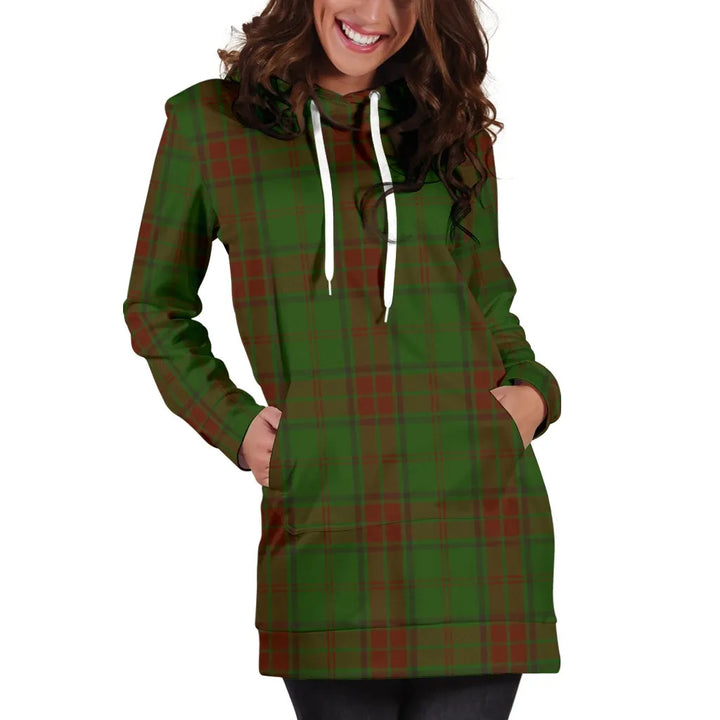 Scottish Maxwell Hunting Clan Tartan Hoodie Dress