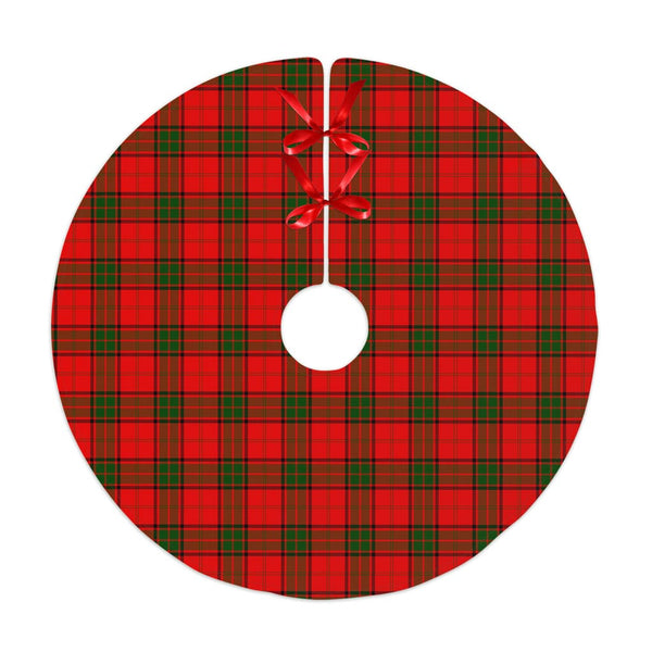 Scottish Maxwell Modern Clan Tartan Christmas Tree Skirt No Tassels 1 Tartan Plaid