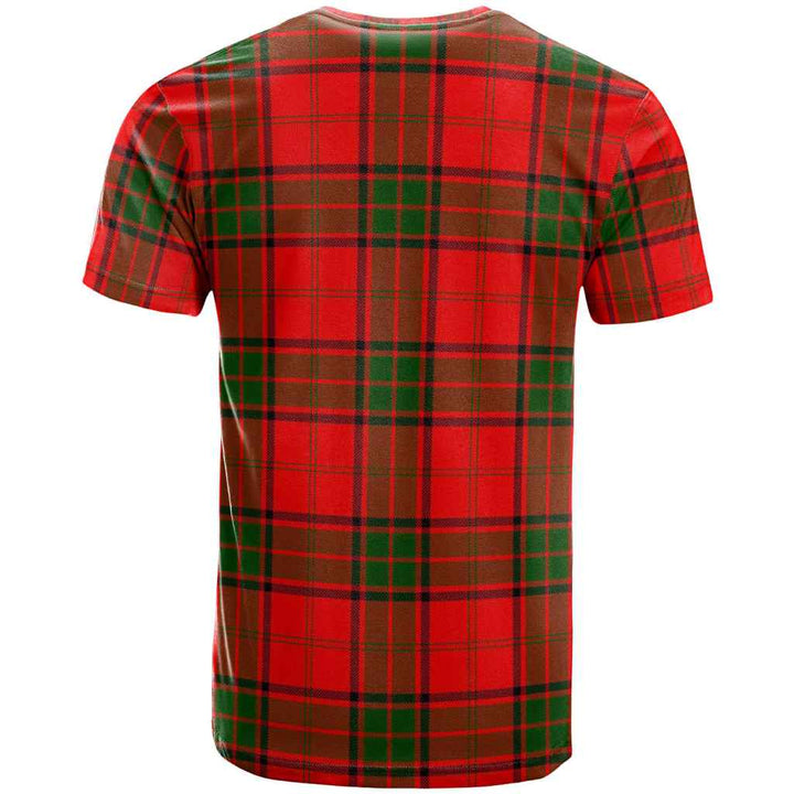 Scottish Maxwell Modern Clan Tartan T-Shirt Back Side Tartan Plaid