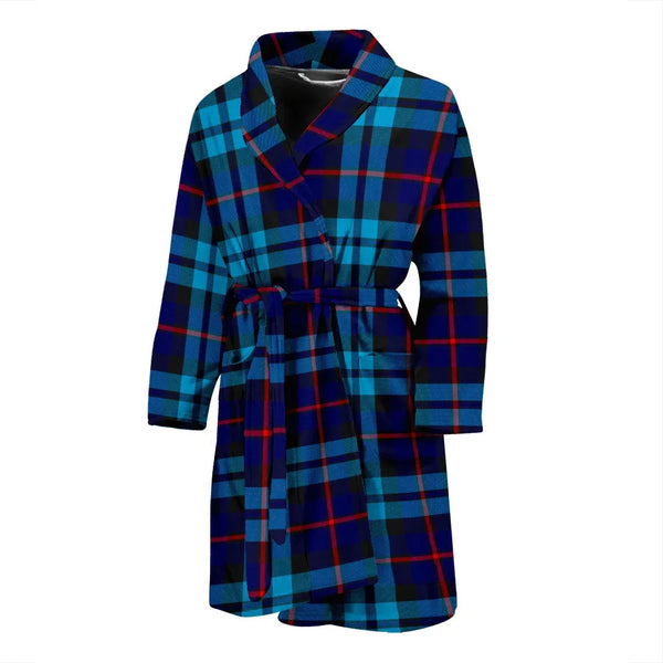 Scottish McCorquodale Clan Tartan Bathrobe 2