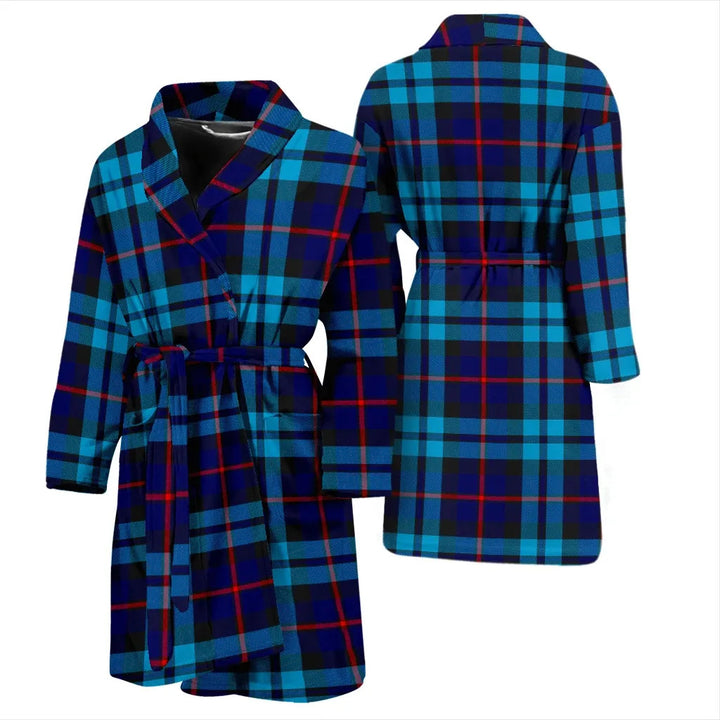 Scottish McCorquodale Clan Tartan Bathrobe 3