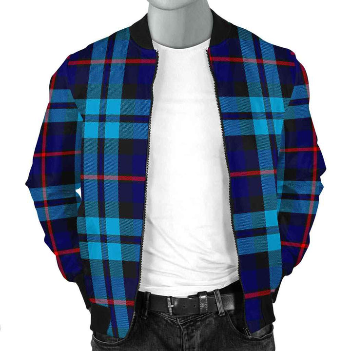 Scottish McCorquodale Clan Tartan Bomber Jacket Tartan Plaid 2