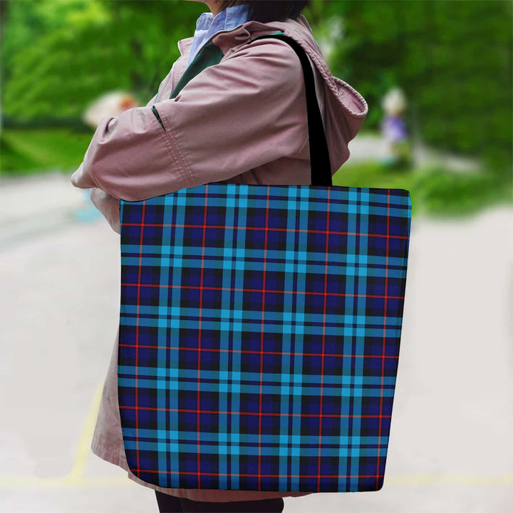 Scottish McCorquodale Clan Tartan Canvas Bag With Shoulder Strap Tartan Plaid 2
