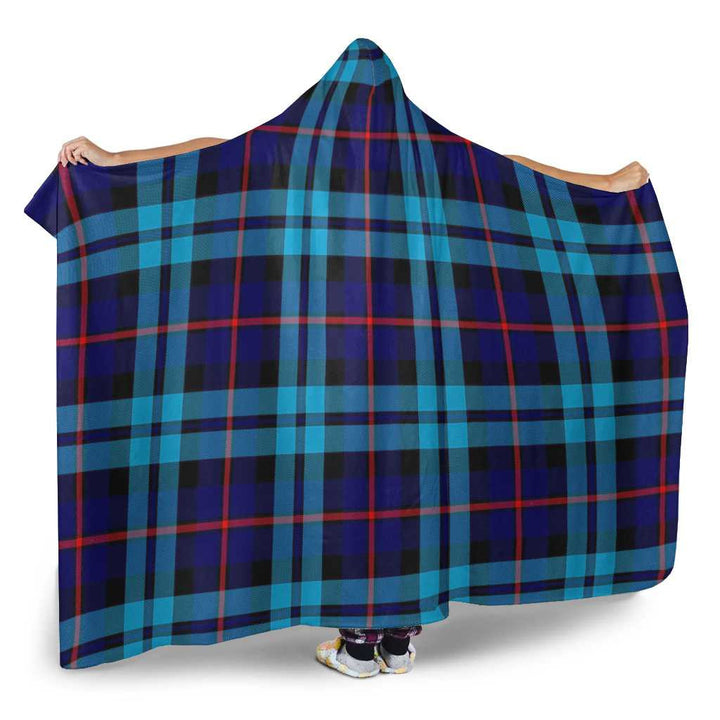 Scottish McCorquodale Clan Tartan Hooded Blanket Tartan Plaid 2