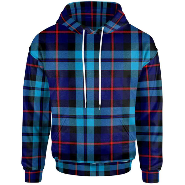 Scottish McCorquodale Clan Tartan Hoodie Front Side Tartan Plaid