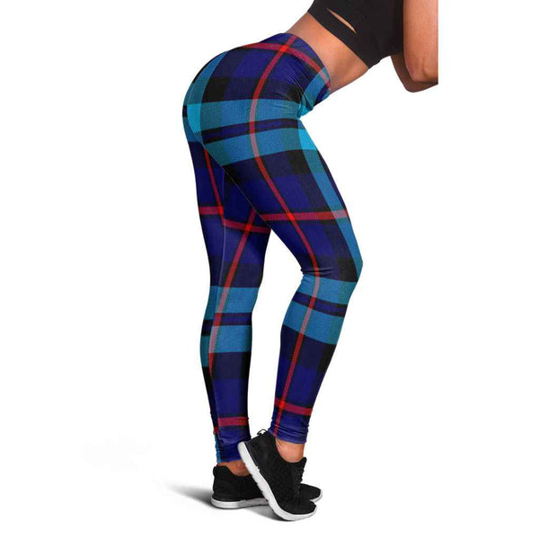 Scottish McCorquodale Clan Tartan Women Leggings Tartan Plaid 1