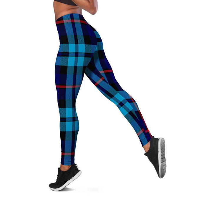 Scottish McCorquodale Clan Tartan Women Leggings Tartan Plaid 2