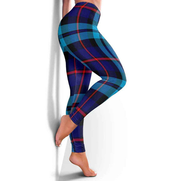 Scottish McCorquodale Clan Tartan Women Leggings Tartan Plaid 4