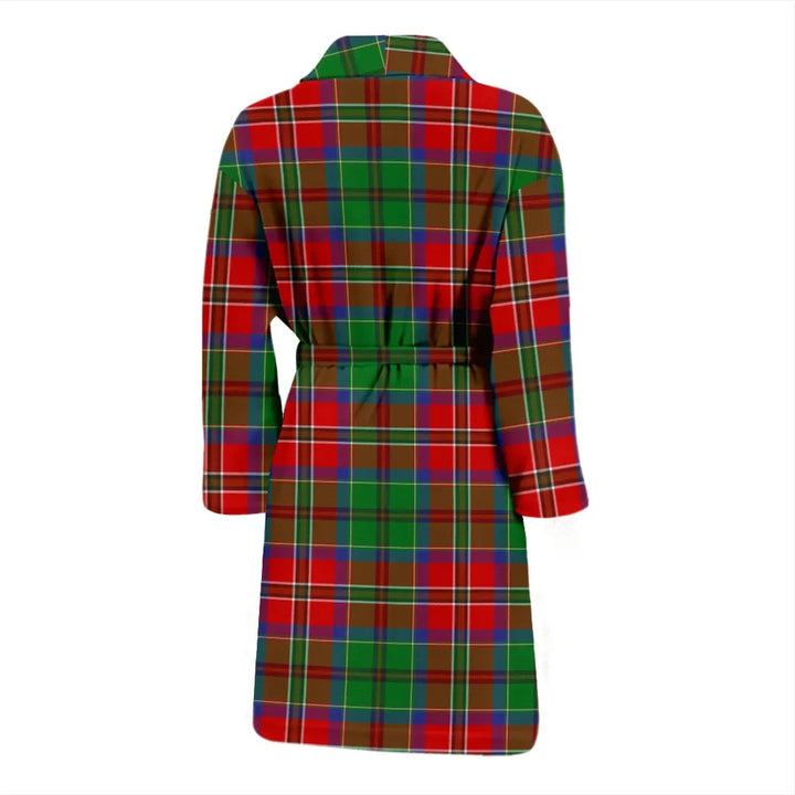 Scottish McCulloch Clan Tartan Bathrobe 2