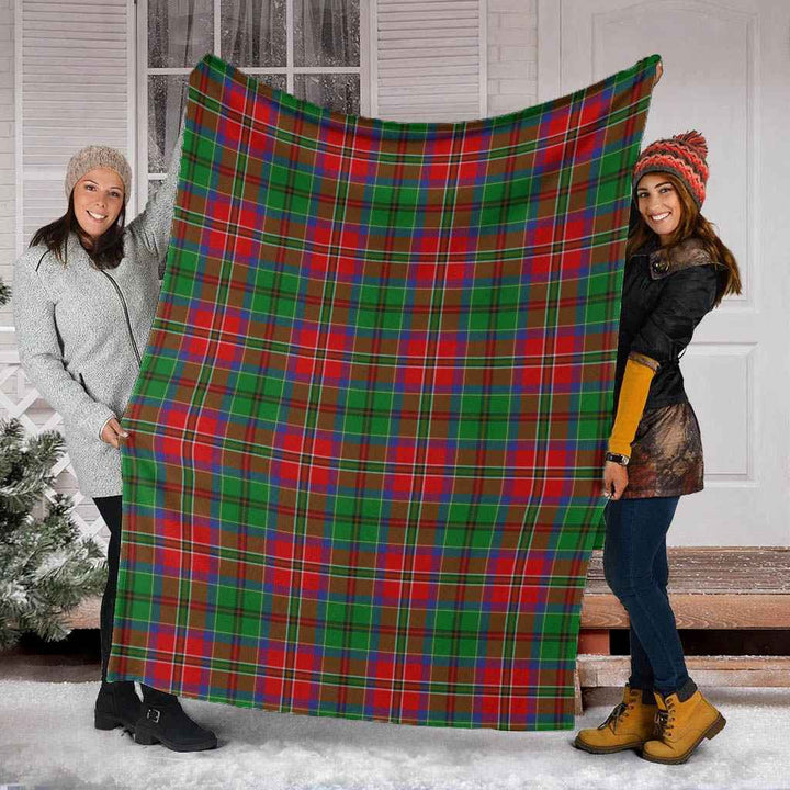 Scottish McCulloch Clan Tartan Blanket Tartan Plaid 5