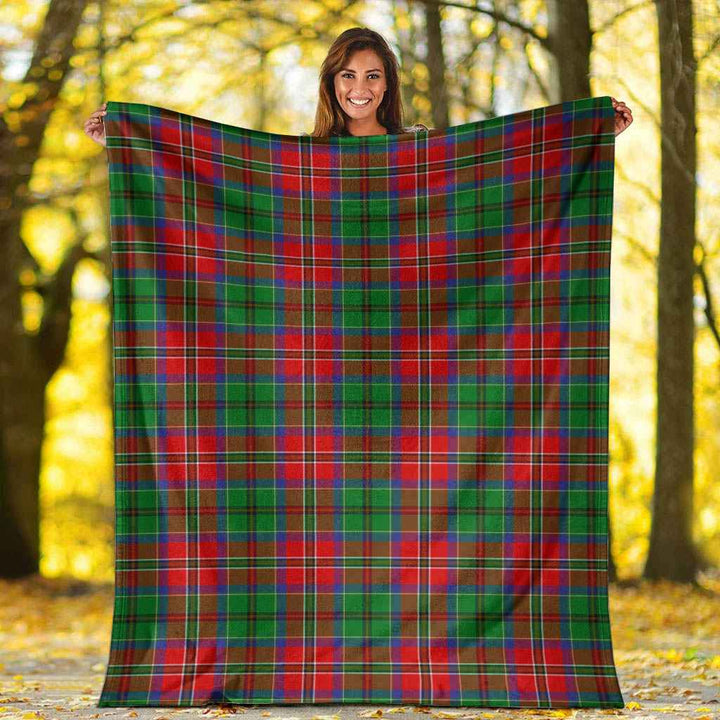 Scottish McCulloch Clan Tartan Blanket Tartan Plaid 6