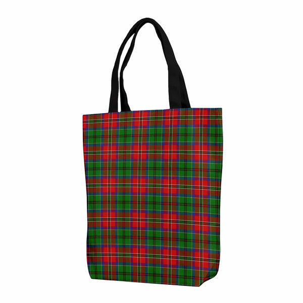 Scottish McCulloch Clan Tartan Canvas Bag With Shoulder Strap Tartan Plaid 1