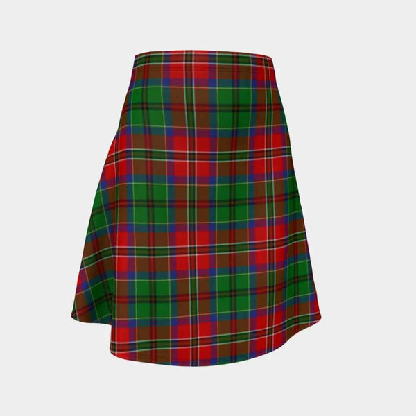 Scottish McCulloch Clan Tartan Flare Skirt Tartan Plaid 1