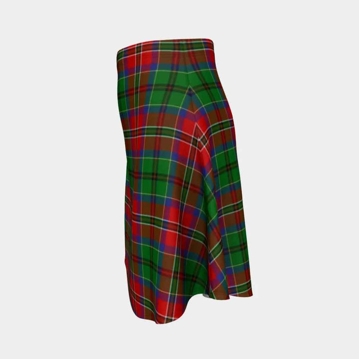 Scottish McCulloch Clan Tartan Flare Skirt Tartan Plaid 2