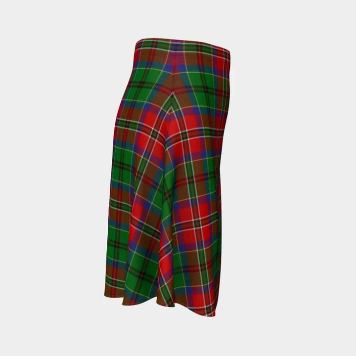 Scottish McCulloch Clan Tartan Flare Skirt Tartan Plaid 3