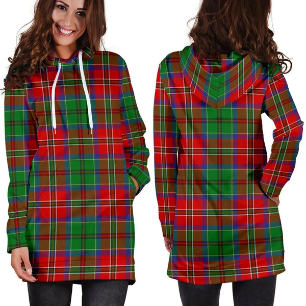 Scottish McCulloch Clan Tartan Hoodie Dress