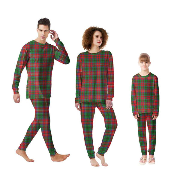 Scottish McCulloch Clan Tartan Pajama Set Tartan Plaid