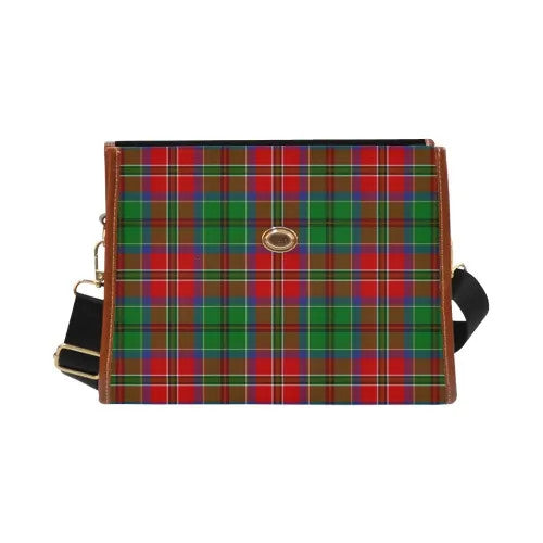 Scottish McCulloch Clan Tartan Waterproof Canvas Bag Tartan Plaid 2