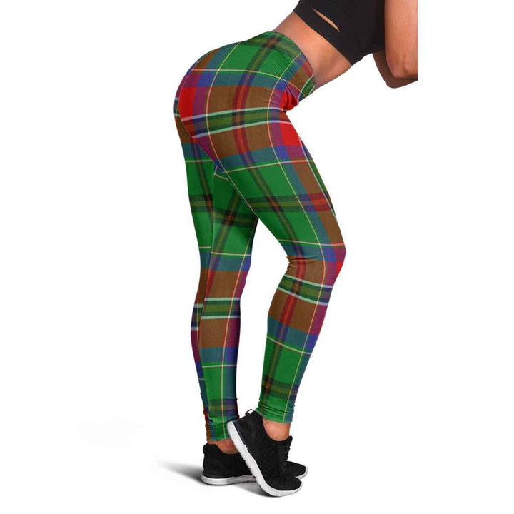 Scottish McCulloch Clan Tartan Women Leggings Tartan Plaid 1