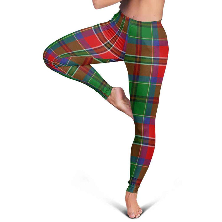 Scottish McCulloch Clan Tartan Women Leggings Tartan Plaid 5