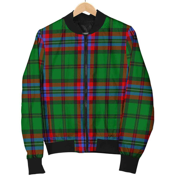 Scottish McGeachie Clan Tartan Bomber Jacket Tartan Plaid 1