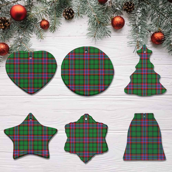 Scottish McGeachie Clan Tartan Ceramic Ornament All Tartan Plaid