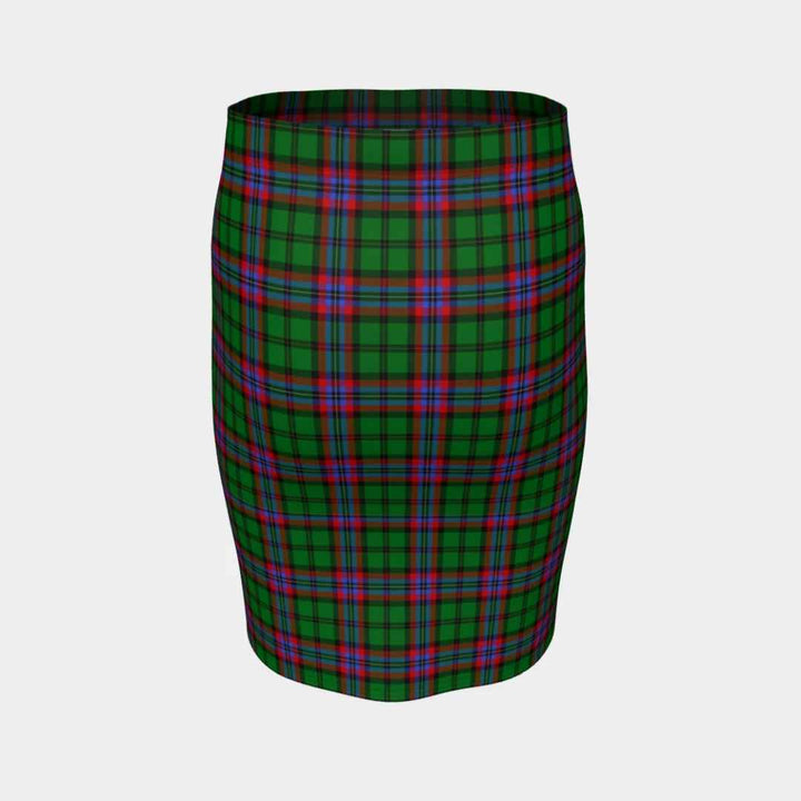 Scottish McGeachie Clan Tartan Fitted Skirt Tartan Plaid 4