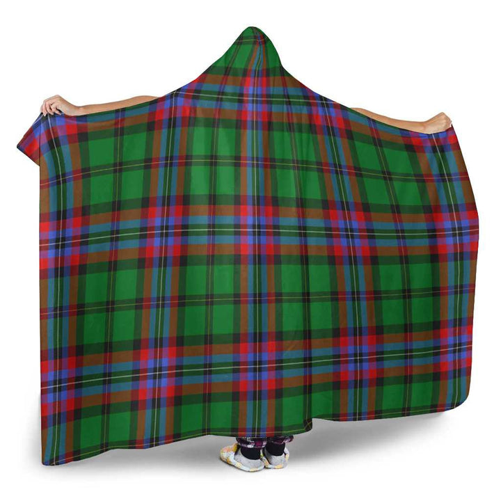 Scottish McGeachie Clan Tartan Hooded Blanket Tartan Plaid 2