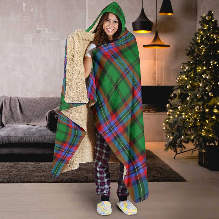 Scottish McGeachie Clan Tartan Hooded Blanket Tartan Plaid 6