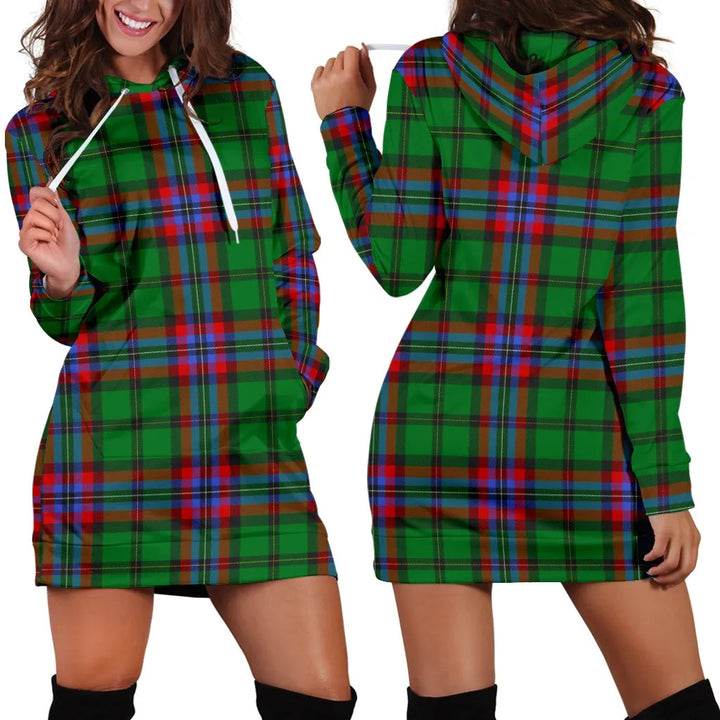 Scottish McGeachie Clan Tartan Hoodie Dress
