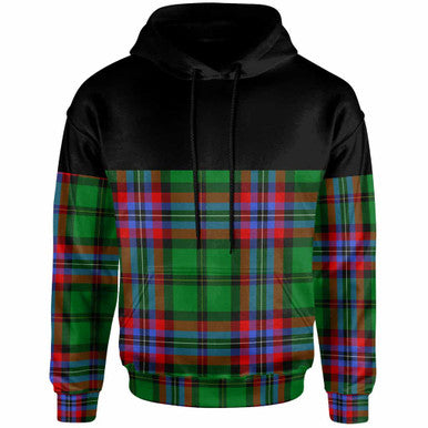 Scottish McGeachie Clan Tartan Hoodie - Horizontal Style Front Side Tartan Plaid