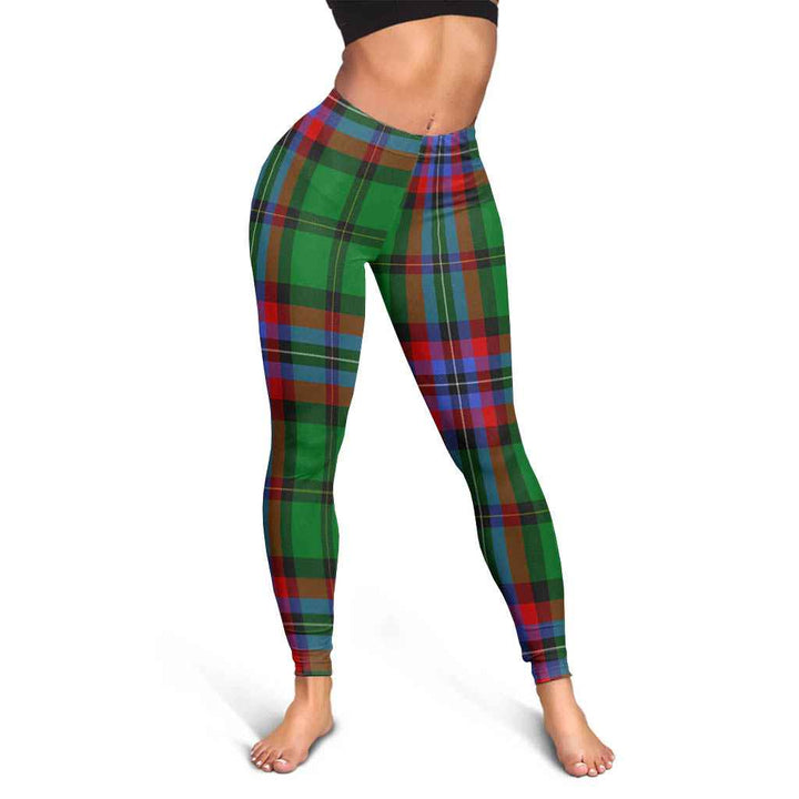 Scottish McGeachie Clan Tartan Women Leggings Tartan Plaid 3