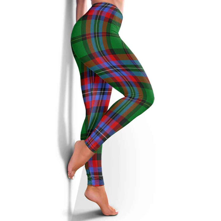 Scottish McGeachie Clan Tartan Women Leggings Tartan Plaid 4