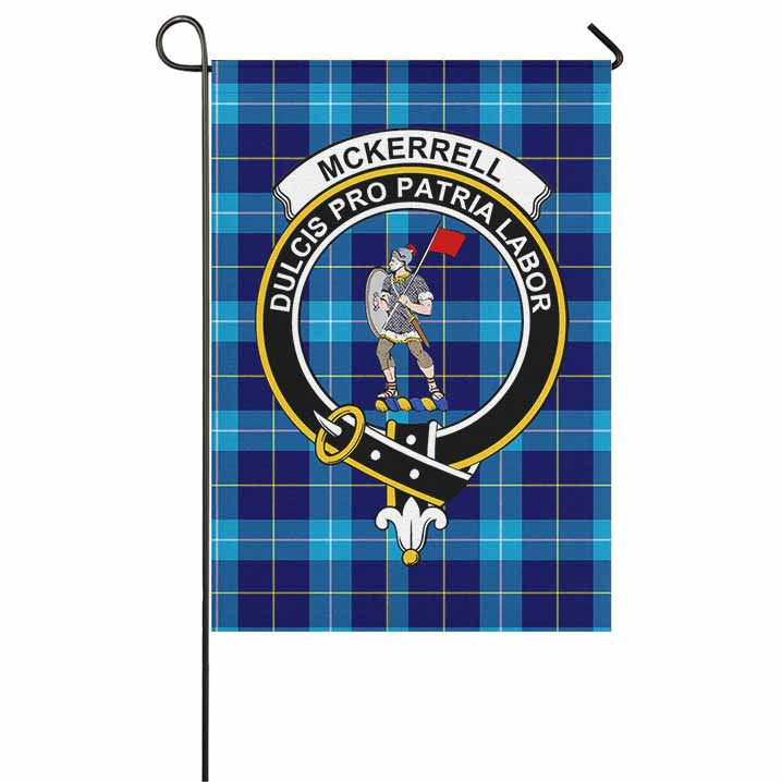 Scottish McKerrell Clan Crest Tartan Garden Flag Tartan Plaid 1