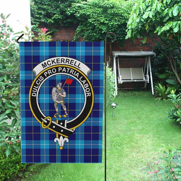 Scottish McKerrell Clan Crest Tartan Garden Flag Tartan Plaid 2