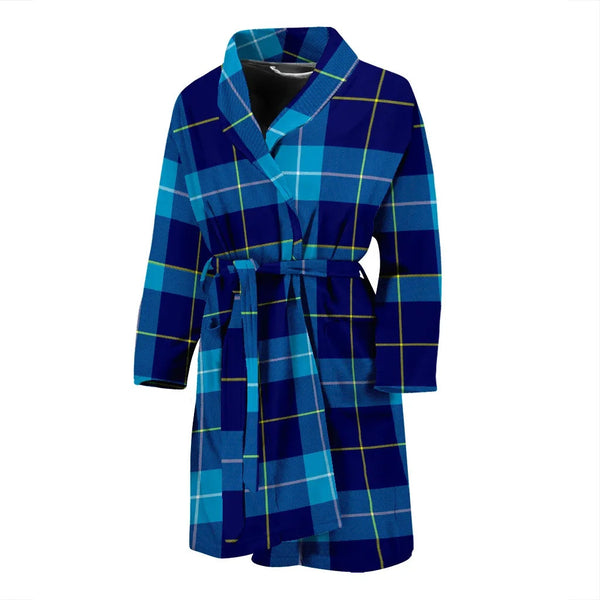 Scottish McKerrell Clan Tartan Bathrobe 2