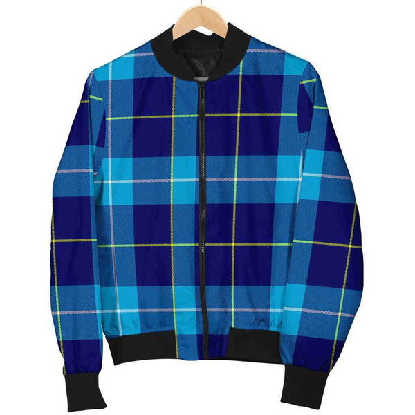 Scottish McKerrell Clan Tartan Bomber Jacket Tartan Plaid 1