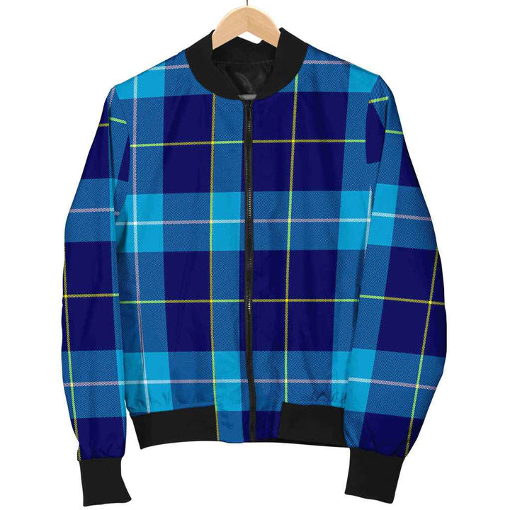 Scottish McKerrell Clan Tartan Bomber Jacket Tartan Plaid 1